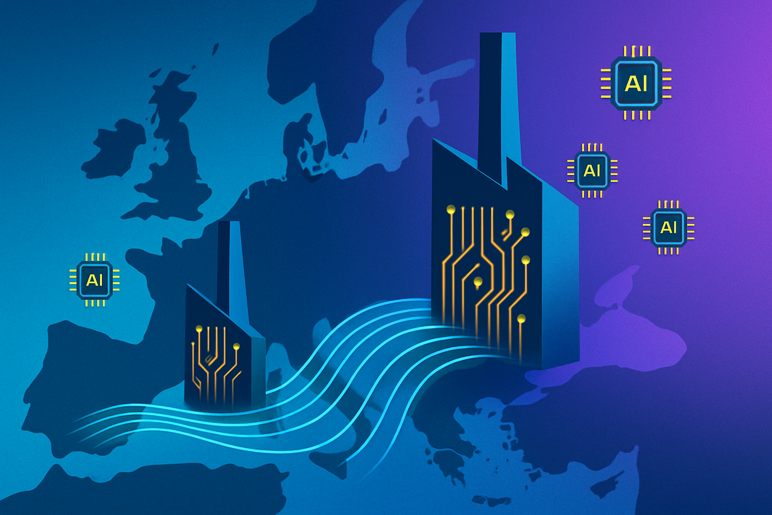 ACS presenta propuestas para dos gigafábricas de IA europeas en España y Alemania