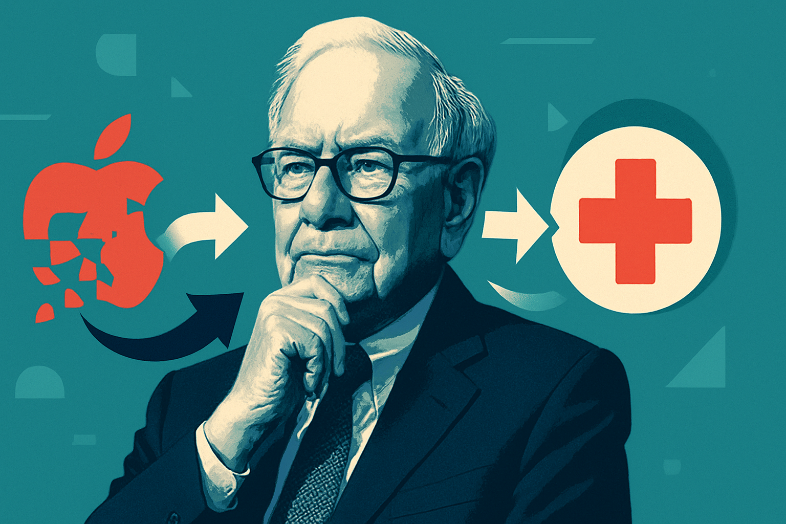 Berkshire Hathaway vende 20 millones de acciones de Apple a 201,71 dólares por acción e invierte 1.570 millones en UnitedHealth