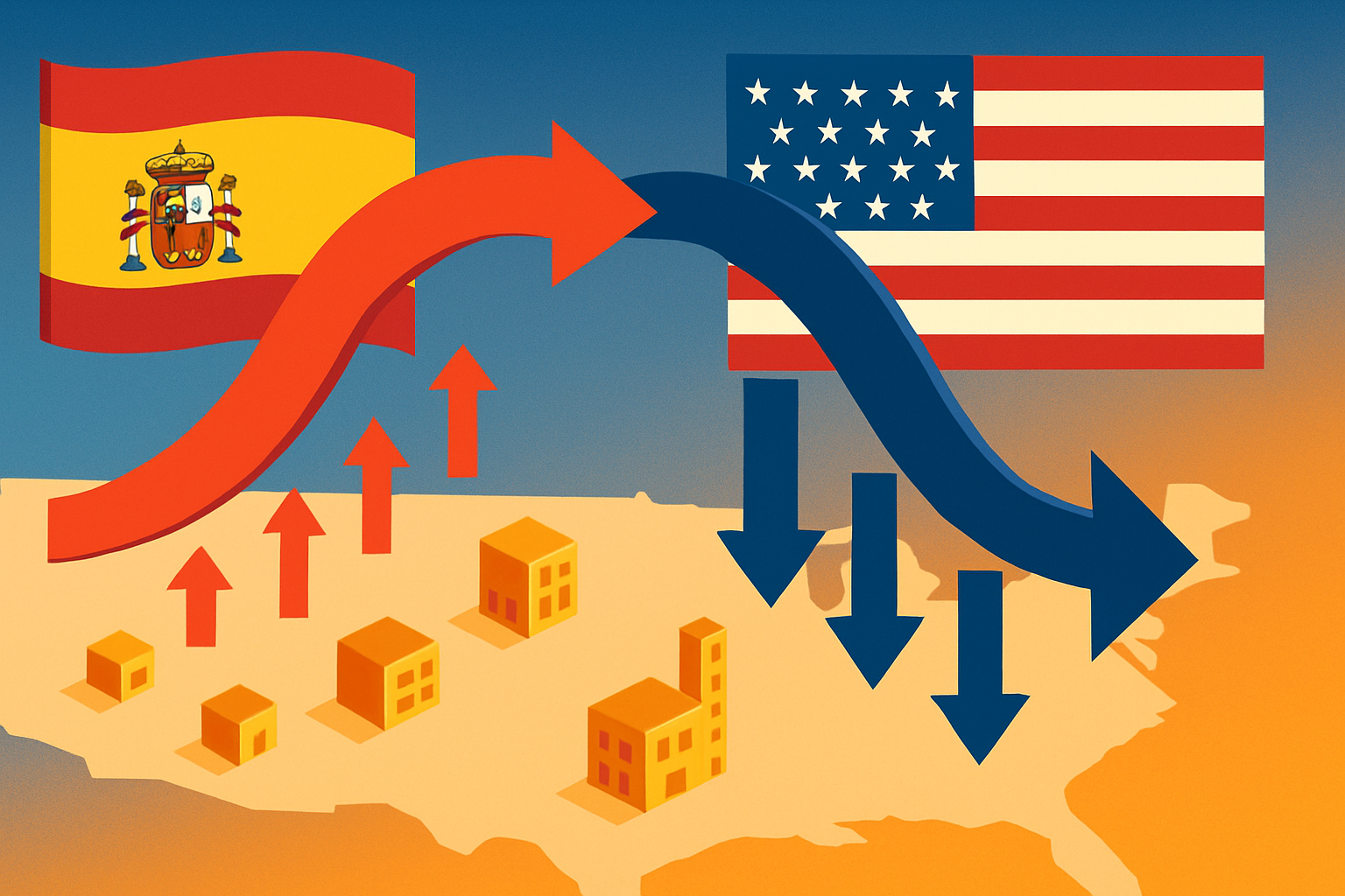 El 56% de las empresas españolas en Estados Unidos califica el clima de negocios como bueno o excelente mientras España registra un déficit comercial de 10.013 millones de euros