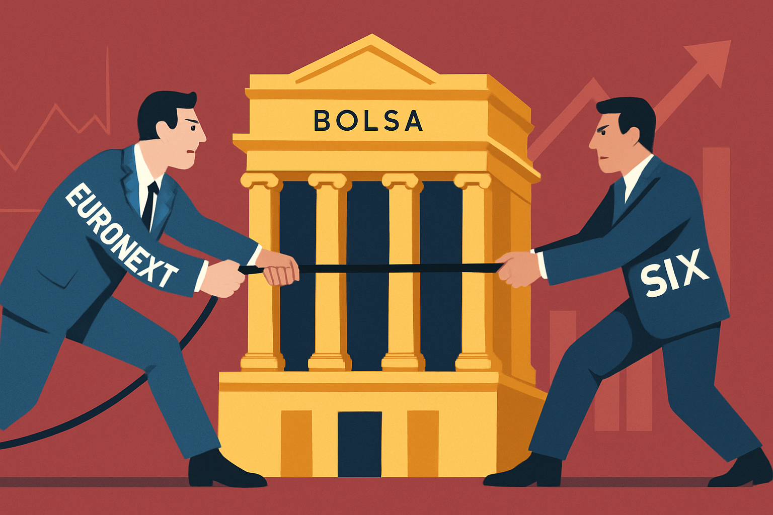 El CEO de Euronext declara su disposición a adquirir BME mientras SIX Group rechaza cualquier venta