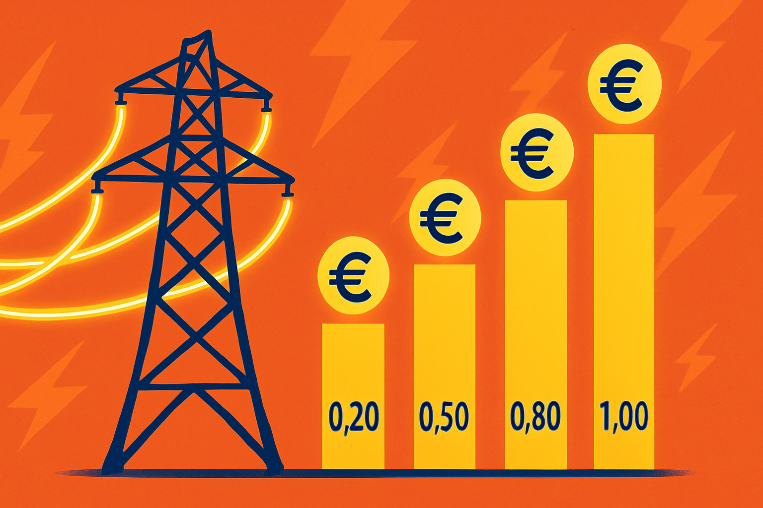 El precio mayorista de la electricidad alcanza 59,52 euros por MWh tras subir un 1,6%