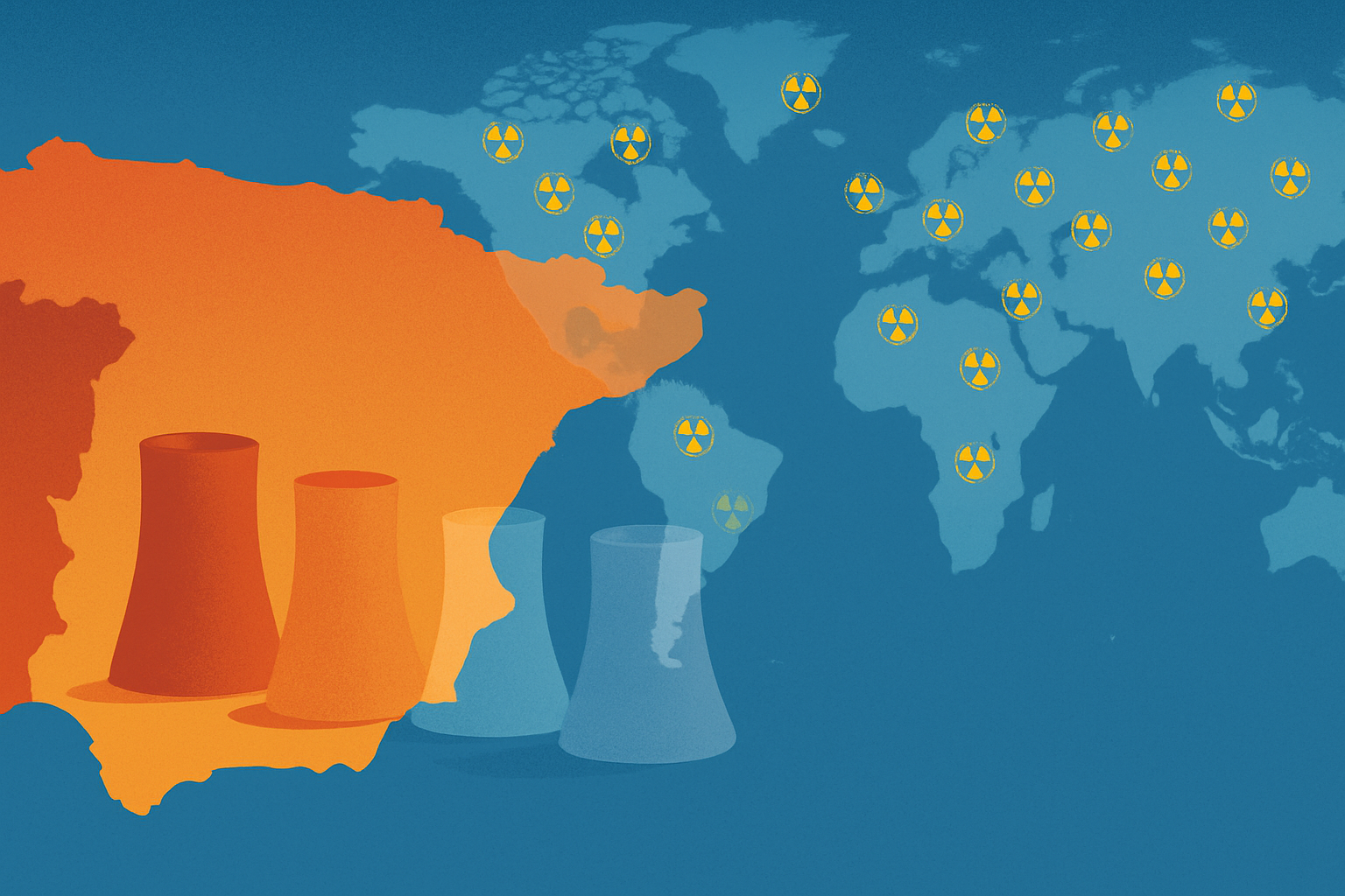 España mantiene el cierre nuclear programado para 2027-2035 mientras 61 reactores se construyen mundialmente
