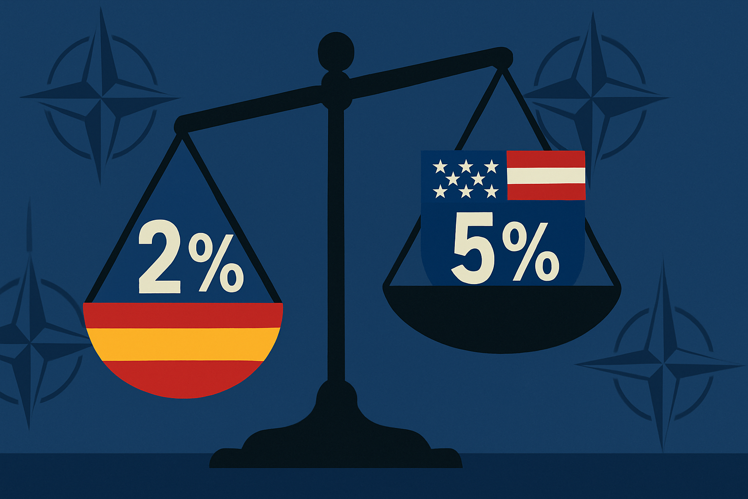 España mantiene el objetivo del 2% del PIB en defensa frente a la presión estadounidense por elevar al 5%