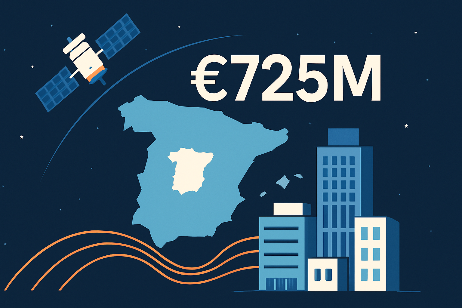 Indra notifica a la CNMC la adquisición del 89,68% de Hispasat por 725 millones de euros