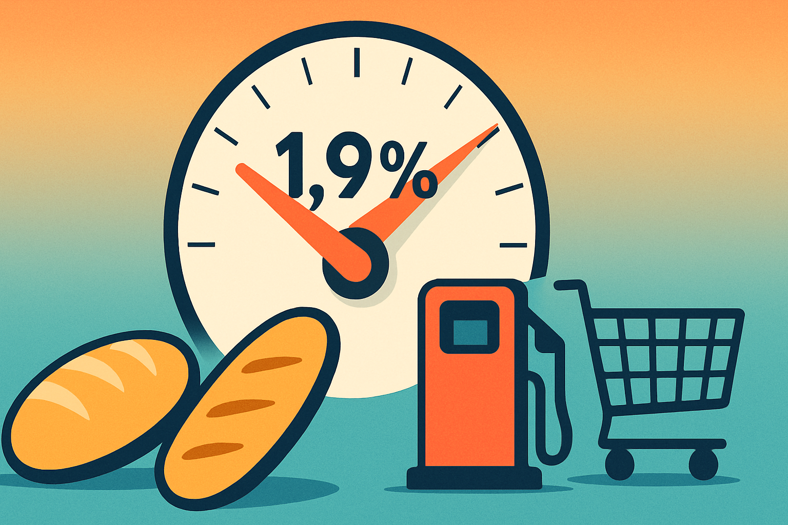 La inflación en España se sitúa en el 1,9% en mayo de 2025
