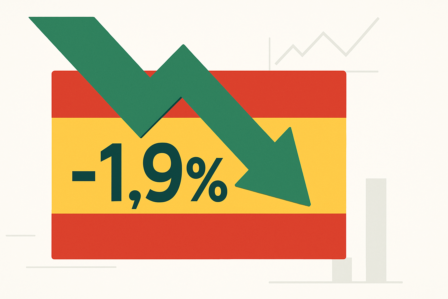 La inflación española se sitúa en el 1,9% en mayo de 2025, según el INE