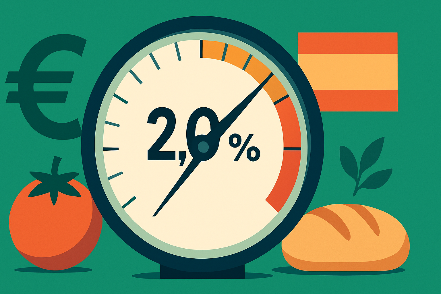 La inflación española se sitúa en el 2,0% en mayo de 2025 según datos definitivos del INE