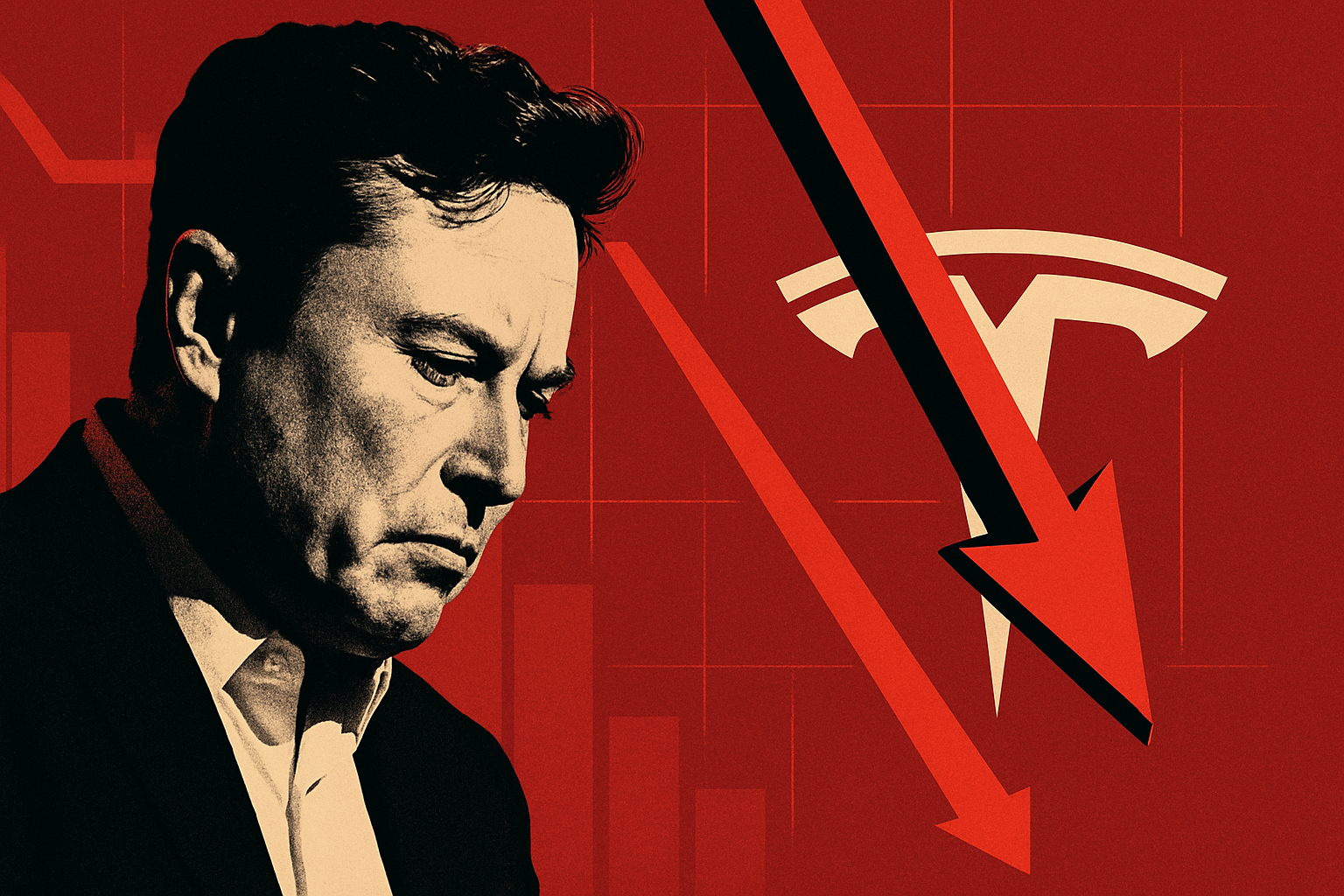 Las acciones de Tesla caen un 8,5% tras amenazas de Trump de cancelar contratos federales a empresas de Musk