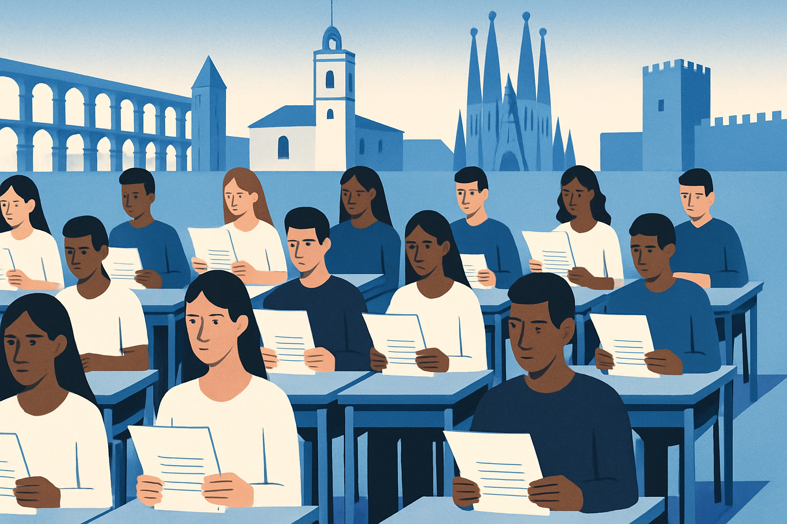 Los estudiantes de Bachillerato se enfrentan hoy a la nueva PAU 2025 con formato unificado y sin opcionalidad