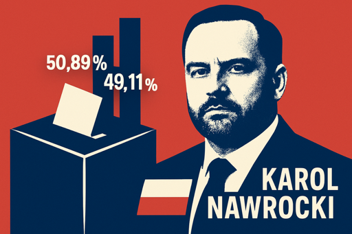 Karol Nawrocki gana las elecciones presidenciales de Polonia con el 50,89% de los votos en la segunda vuelta