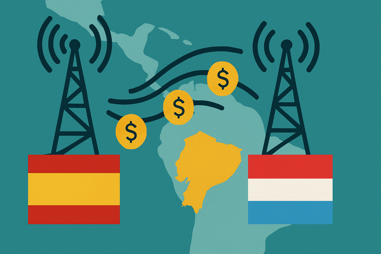 Telefónica vende sus operaciones en Ecuador a Millicom por 380 millones de dólares