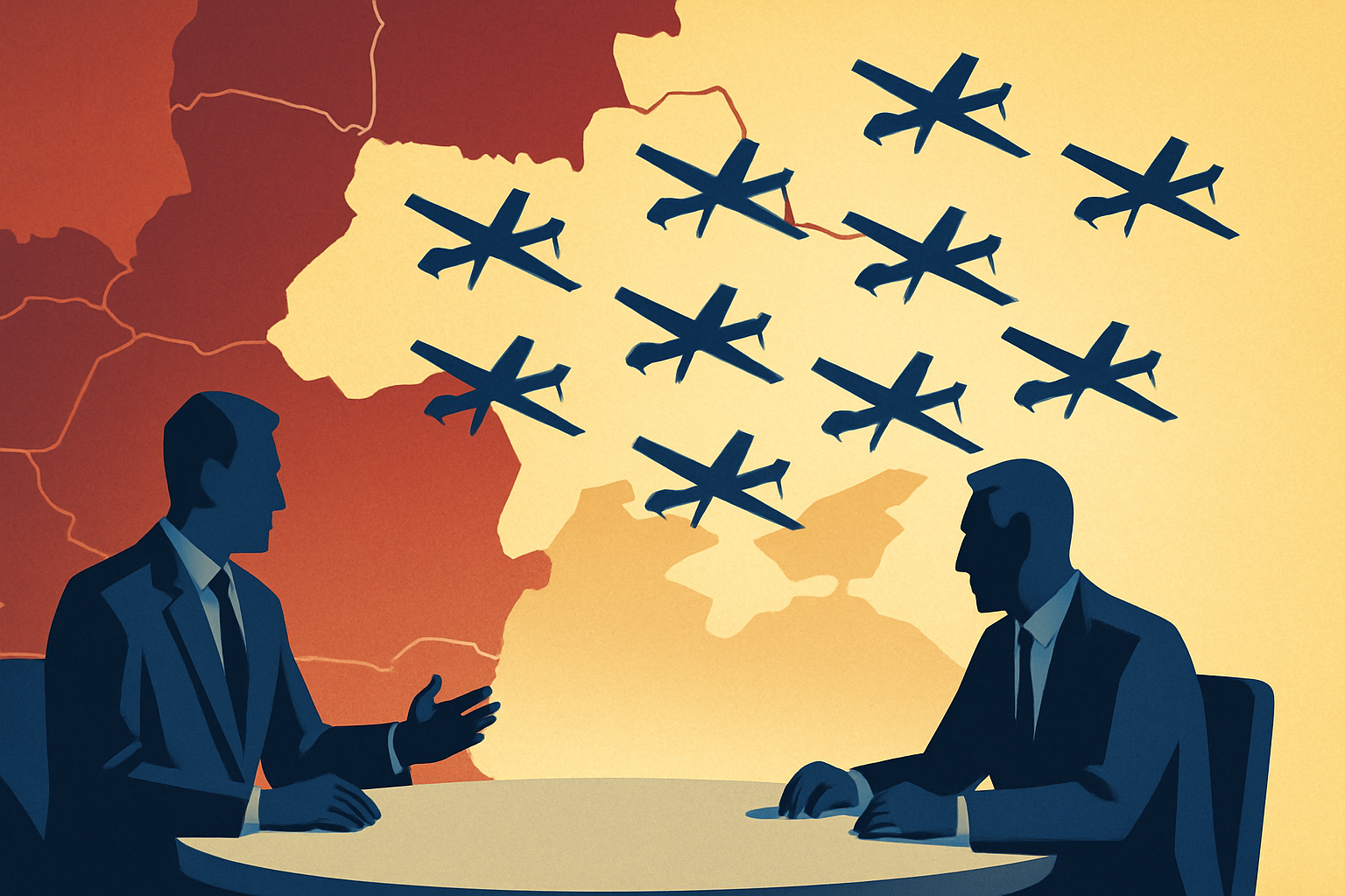 Ucrania ejecuta ataque con 117 drones contra bases aéreas rusas el día previo a conversaciones de paz en Estambul
